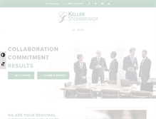 Tablet Screenshot of kellerstonebraker.com